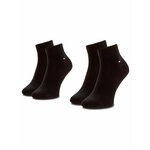 Set od 2 para muških čarapa Tommy Hilfiger 342025001 Black 200