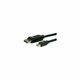 11.04.5636 - Roline DisplayPort kabel v1.1, DP - Mini DP, M/M, 3.0m, crni - 11.04.5636 - - DisplayPort Cable with one DP and one Mini DP connection for connecting an Ultrabook, Notebook/Laptop or PC to a monitor, TV or projector - for screen...