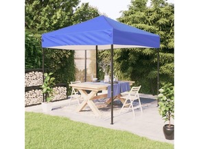 VidaXL Sklopivi šator za zabave 2 x 2 m plavi