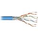 Transmedia SFTP-Cable, Stranded Wire, CAT5e. blue, on spool, 100 m TRN-TK18-100BL