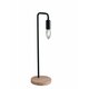 FANEUROPE I-SUSHI-L NERO | Sushi Faneurope stolna svjetiljka Luce Ambiente Design 45cm s prekidačem 1x E14 bezbojno, crno