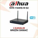 DAHUA 4 KANALNI MREŽNI WIFI SNIMAČ NVR-1104HS-W-S2
