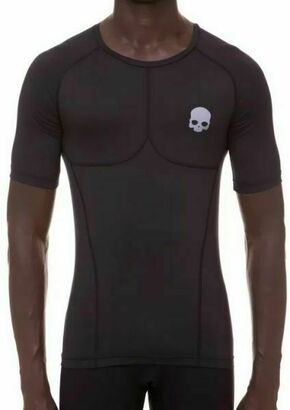 Muška kompresijska odjeća Hydrogen Second Skin Mesh T-Shirt - black/grey