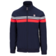 Muška sportski pulover Fila Jacket Bruno - navy/fila red