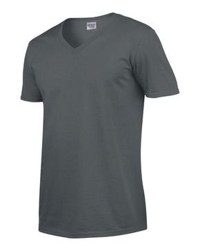 T-Shirt majica V izraz GI64V00 - Charcoal