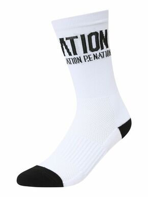P.E Nation Sportske čarape crna / bijela