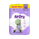 Violeta pelene AirDry GIANT pack Maxi 4, 120 KOM (7-18kg)