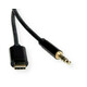 Roline adapter USB-C - 3.5mm audio, M/M, 3m