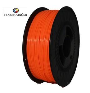 Plastika Trček PETG - 1kg - Neon narančasta