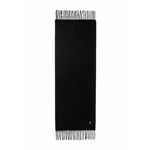 Šal Tommy Hilfiger Cashmere Chic Woven Scarf AW0AW15344 Black BDS