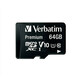 Verbatim SDXC 64GB micro Premium