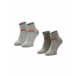 Set od 3 para muških niskih čarapa Levi's® 37157-0179 Middle Grey Melange