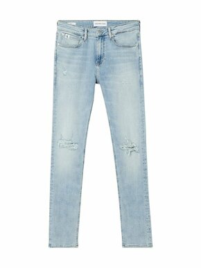 Calvin Klein Jeans Traperice plava / crna / bijela