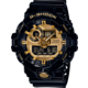Casio kvarčni ručni sat GA-710GB-1AER (D x Š x V) 57.5 x 53.4 x 18.4 mm crna Materijal kućišta=smola Materijal (narukvica)=smola