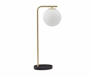 NOVA LUCE 9185361 | Alvarez Nova Luce stolna svjetiljka 51cm s prekidačem 1x E14 zlato mat
