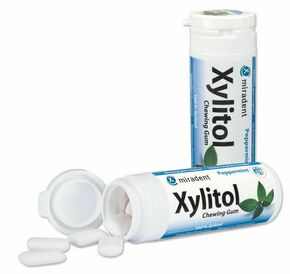 Miradent Xylitol Chewing gum PEPPERMINT