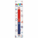Red &amp; Blue plavo-crvena olovka set od 2 komada - Carioca