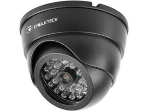 Cabletech Lažna kupolasta kamera z LED