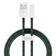 USB kabel za Lightning Baseus Dynamic 2 Series, 2.4A, 1m (zeleni) (paket od 5 komada)