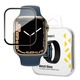 Wozinsky Watch Glass hibridno staklo za Apple Watch 7/8 45mm crno