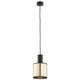 ARGON 4248 | Herman Argon visilice svjetiljka 1x E27 crno, zlatno