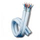 Supra inerkonekcijski analogni Hi-Fi kabel, plavi, 1m