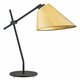 ARGON 4274 | Clava Argon stolna svjetiljka 49cm sa prekidačem na kablu elementi koji se mogu okretati 1x E27 crno, zlatno