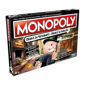 Društvena igra Hasbro Monopoly Varalice HR E1871SC0 8+; Brand: IGRAČKE; Model: ; PartNo: 5010993910885; _66643 Uzbudljiva igra trgovanja posjedima Monopoly u posebnom izdanju za prevarante. Pratite