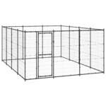 vidaXL Vanjski kavez za pse čelični 14,52 m²