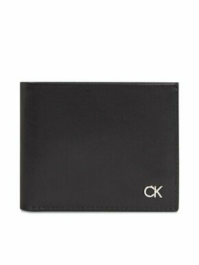 Veliki muški novčanik Calvin Klein Metal Ck K50K511693 Ck Black BEH