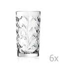 Set s 6 kristalnih čaša RCR Cristalleria Italiana Abelia 360 ml