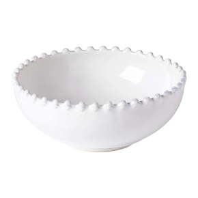 Bijela zdjela od kamenine Costa Nova Pearl
