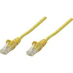 Intellinet 342339 RJ45 mrežni kabel, Patch kabel CAT 6 U/UTP 0.50 m žuta 1 St.
