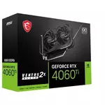 MSI GeForce RTX 4060 Ti 8G VENTUS 2X BLACK E1 OC, 8GB DDR6