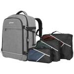 Manhattan ruksak za prijenosno računalo Notebook-Rucksack mit Gerätefächern für Laptops bis zu 17,3'',Tablets bis zu 11'' Prikladno za maksimum: 43,9 cm (17,3'') siva