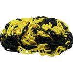 VISO CNJ801SBS plastični lanac crna, žuta plastika 25 m