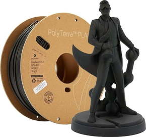Polymaker 70821 PolyTerra PLA 3D pisač filament PLA 2.85 mm 1000 g crna (mat) 1 St.