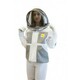 Pčelarska jakna ventilirajuća 3D premium cosmo - BIJELA