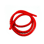 Spiralna zaštita za kablove za električni romobil/bicikl - crvena