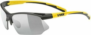 UVEX Sportstyle 802 V Black Matt/Sunbee/Variomatic Smoke Biciklističke naočale