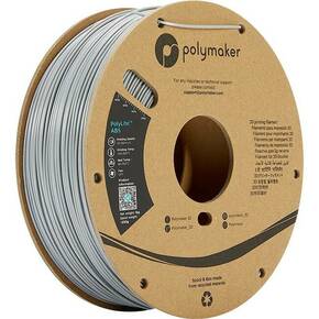 Polymaker PE01013 PolyLite 3D pisač filament ABS plastika siromašan miris 2.85 mm 1000 g siva 1 St.