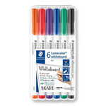 Staedtler 301 WP6 Lumocolor whiteboard marker razvrstano (izbor boje nije moguć)