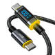 AOHI AOC-L010, USB-C na USB-C, 100 W (najlon)
