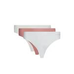 Tommy Hilfiger Underwear Slip prljavo roza / bijela / prljavo bijela