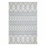 Bijelo-sivi pamučni tepih Oyo home Duo, 60 x 100 cm