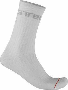 Castelli Distanza 20 Sock White L/XL Biciklistički čarape