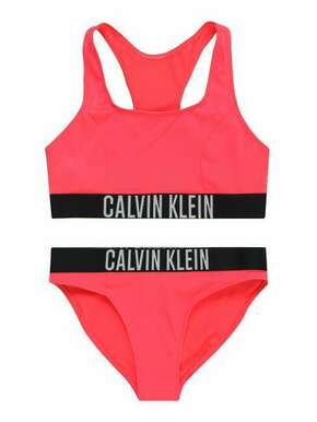 Calvin Klein Swimwear Bikini siva melange / crvena / crna