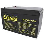 Long WP12-12A/F1 WP12-12A/F1 olovni akumulator 12 V 12 Ah olovno-koprenasti (Š x V x D) 151 x 98 x 98 mm plosnati priključak 4.8 mm vds certifikat, nisko samopražnjenje, bez održavanja