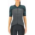 UYN Coolboost OW Biking Lady Shirt Short Sleeve Dres Star Grey/Curacao XS
