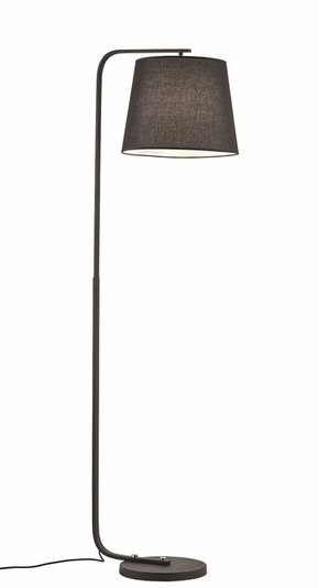 VIOKEF 4175000 | Cobbe Viokef podna svjetiljka 164cm s prekidačem 1x E27 crno